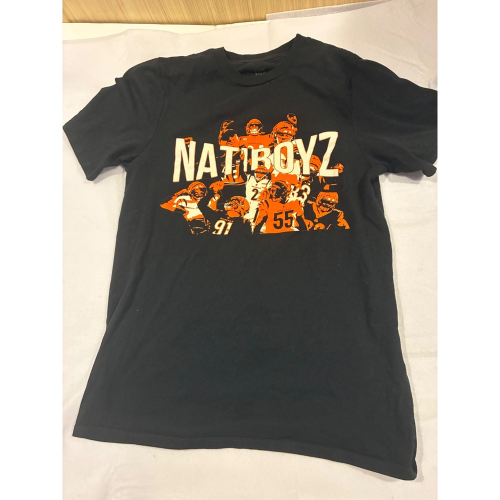 Cincinnati Bengals Natiboyz Kids Black Graphic T-Shirt Football Youth Tee